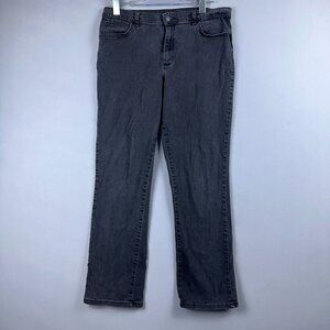 Lee Straight Leg Jeans Womens Size 12 Medium 3051813 Relaxed Fit Mid Rise Blue